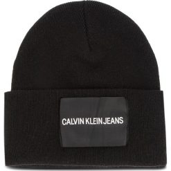 Czapka CALVIN KLEIN JEANS - J Calvin Klein Jeans K40K400759 001. Czarne czapki damskie marki Calvin Klein Jeans, bez wzorów, z wiskozy. Za 179,00 zł.