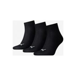 Puma 3-pack Skarpetki Czarny. Czarne skarpetki męskie Puma, bez wzorów, z elastanu. Za 42,95 zł.