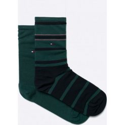 Tommy Hilfiger - Skarpetki (2-pack). Białe skarpetki damskie TOMMY HILFIGER, z bawełny. W wyprzedaży za 34,90 zł.