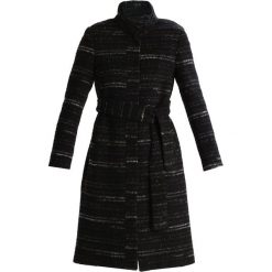 Płaszcze damskie pastelowe: Cortefiel COAT BELT Płaszcz wełniany /Płaszcz klasyczny mottled black