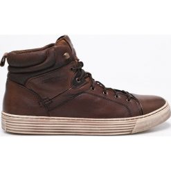 Camel Active - Trampki. Pomarańczowe trampki męskie marki Camel Active, bez wzorów, ze skóry, na sznurówki. W wyprzedaży za 479,90 zł.