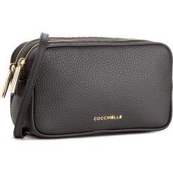 Torebka COCCINELLE - BH0 Surya Bubble E1 BH0 55 01 01 Noir 001. Czarne listonoszki damskie Coccinelle, ze skóry. W wyprzedaży za 809,00 zł.