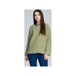Kurtka M585 Oliwka. Zielone kurtki damskie FIGL, xl, bez wzorów, z wełny, bez kaptura. Za 229,00 zł.