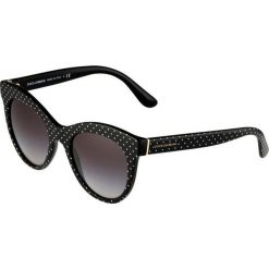 Dolce&Gabbana Okulary przeciwsłoneczne black. Czarne okulary przeciwsłoneczne damskie aviatory Dolce&Gabbana. Za 839,00 zł.