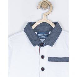 Koszulka. T-shirty chłopięce ELEGANT BABY BOY, bez wzorów, z elastanu, z długim rękawem. Za 41,90 zł.