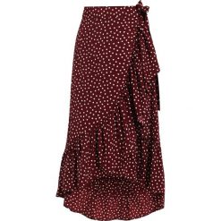 Spódniczki trapezowe: Vila VIMICKA WRAP SKIRT Spódnica trapezowa fig/white