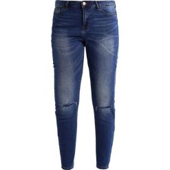 Boyfriendy damskie: Junarose JRFIVE Jeans Skinny Fit dark blue denim
