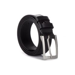 PASEK LASOCKI 2M2-030-SS19 Czarny. Czarne paski męskie Lasocki, w paski, ze skóry. Za 59,99 zł.