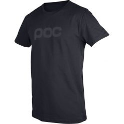 POC Koszulka T-SHIRT TEE Black. Czarne koszulki męskie POC, m, bez wzorów, bez kołnierzyka, bez rękawów. Za 126,00 zł.