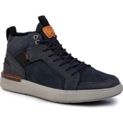 Sneakersy WRANGLER - Discovery Cross WM92102A Navy 016. Niebieskie sneakersy męskie Wrangler, bez zapięcia. Za 399,00 zł.