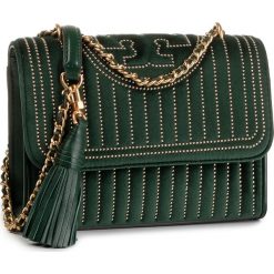 Torebka TORY BURCH - Fleming Mini Stud 56277 Pine Tree 304. Zielone torebki klasyczne damskie Tory Burch, bez wzorów, ze skóry, eleganckie, bez dodatków. Za 2549,00 zł.