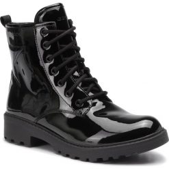 Trapery GEOX - J Casey G. G J9420G 000HH C9999 D Black. Czarne śniegowce dziewczęce Geox. Za 349,00 zł.