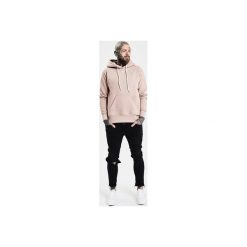 Bluzy męskie: Różowa bluza męska Pink Peace – Ortiz Outfit