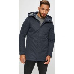 Only & Sons - Kurtka. Niebieskie płaszcze męskie Only & Sons, xxl, bez wzorów, z bawełny, długie, z kapturem. W wyprzedaży za 379,90 zł.