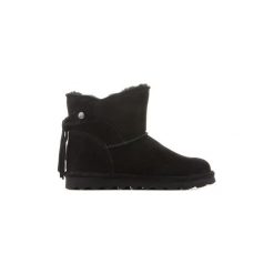 Śniegowce Bearpaw Natalia 2013W Black II. Czarne kozaki damskie Bearpaw, bez zapięcia. Za 321,30 zł.