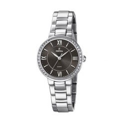Festina F20220-2 - Kupuj tylko oryginalne produkty w autoryzowanym sklepie. Szare zegarki damskie marki Festina. Za 538,00 zł.