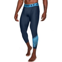 Legginsy Under Armour UA HG Armour 3/4 Leg Novelty M Błękitno-Niebieskie. Spodnie męskie Under Armour. Za 134,99 zł.