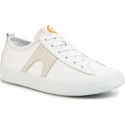 Sneakersy CAMPER - Imar Copa K200929-009 White. Białe półbuty damskie Camper, na co dzień, bez wzorów, ze skóry, bez obcasa, na płaskiej podeszwie, bez zapięcia. Za 419,00 zł.