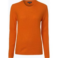 Franco Callegari - Damski sweter z wełny merino, pomarańczowy. Brązowe swetry klasyczne damskie Franco Callegari, xl, z materiału. Za 249,95 zł.