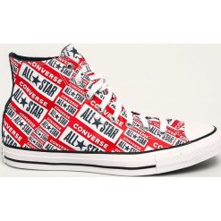Converse - Trampki. Czerwone trampki męskie Converse, bez wzorów, z gumy, bez zapięcia. W wyprzedaży za 249,90 zł.