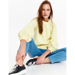 Bluzy damskie: BLUZA NIEROZPINANA DAMSKA GŁADKA
