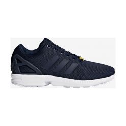 Adidas Originals ZX Flux Tenisówki Niebieski. Niebieskie trampki męskie adidas Originals, bez wzorów, z materiału, bez zapięcia. Za 412,95 zł.