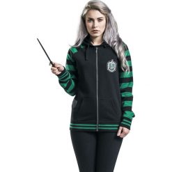 Bluzy damskie: Harry Potter Slytherin Bluza z kapturem rozpinana damska wielokolorowy