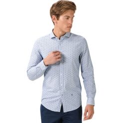 Pepe Jeans Andrewi Koszula Niebieski. Niebieskie koszule męskie Pepe Jeans, xl, bez wzorów, z bawełny, bez kołnierzyka, z długim rękawem. Za 350,95 zł.