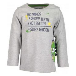 Blue Seven Koszulka Chłopięca Ze Smokiem, 74, Szary. Niebieskie t-shirty chłopięce Blue Seven. Za 39,00 zł.