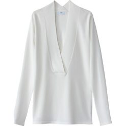 Kardigany damskie: Sweter z dekoltem w serek, cienka dzianina