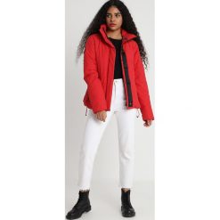 Superdry RIOT PADDED Kurtka zimowa rebel red. Szare kurtki damskie zimowe marki Superdry, l, z nadrukiem, z bawełny, z okrągłym kołnierzem. Za 549,00 zł.