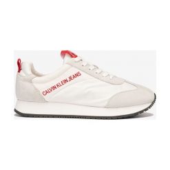 Calvin Klein Jerrold Tenisówki Biały. Białe trampki męskie Calvin Klein, bez wzorów, z jeansu, bez zapięcia. Za 502,95 zł.