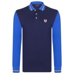 Sir Raymond Tailor Koszulka Polo Męska Block L Ciemnoniebieska. Niebieskie koszulki polo męskie Sir Raymond Tailor, m, bez wzorów, z bawełny, polo, bez rękawów. W wyprzedaży za 104,00 zł.