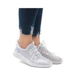 Białe obuwie sportowe siatka G8347-1. Białe buty sportowe damskie ButyModne, bez wzorów, sportowe. Za 69,00 zł.