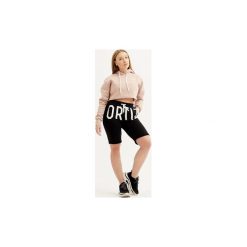 Szorty Miss Ortiz. Czarne spodenki sportowe damskie Ortiz®, s, z aplikacjami, z bawełny, klasyczne, na fitness i siłownię. Za 149,00 zł.