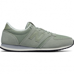 New Balance WL420NBB. Szare buty sportowe damskie marki New Balance, bez wzorów, ze skóry, klasyczne. W wyprzedaży za 179,99 zł.