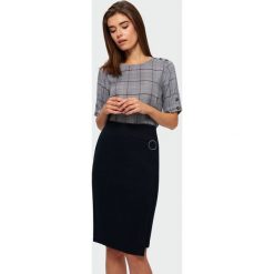 Elegancka spódnica ołówkowa. Spódniczki damskie Greenpoint, bez wzorów, z elastanu, eleganckie, ołówkowe. Za 129,99 zł.