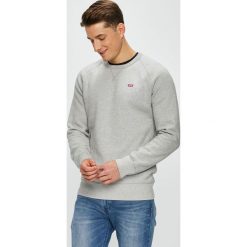 Levi's - Bluza. Szare bluzy męskie Levi's®, s, bez wzorów, z bawełny, z okrągłym kołnierzem, bez rękawów, bez kaptura. Za 239,90 zł.