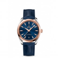 ZEGAREK OMEGA Seamaster Aqua Terra 150M 220.23.38.20.03.001. Szare zegarki damskie marki OMEGA, złote. Za 26800,00 zł.