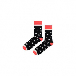 Skarpetki Black Squares. Czarne skarpetki męskie Soxstory. Za 16,00 zł.