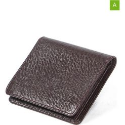 Portfele damskie: Portfel „Bifold” w kolorze czarnym – 9 x 10,5 x 1,5 cm