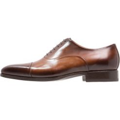 Giorgio 1958 Eleganckie buty cognac. Brązowe buty wizytowe męskie Giorgio 1958, z materiału, na sznurówki. Za 929,00 zł.