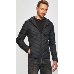EA7 Emporio Armani - Kurtka. Czarne płaszcze męskie EA7 Emporio Armani, xl, bez wzorów, z poliesteru, krótkie, z kapturem. Za 799,90 zł.
