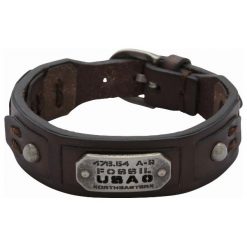 Bransoletki męskie: Bransoletka męska Fossil JF86562040