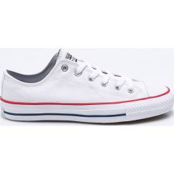 Converse - Tenisówki. Szare tenisówki męskie Converse, z materiału, na sznurówki. W wyprzedaży za 242,91 zł.