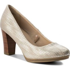 Półbuty CLARA BARSON - WYL1132S-2 Beżowy. Brązowe półbuty damskie Clara Barson, bez wzorów, ze skóry ekologicznej, eleganckie, bez obcasa, na obcasie, bez zapięcia. W wyprzedaży za 49,99 zł.