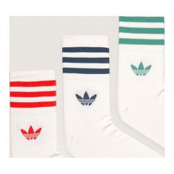 Adidas Originals - Skarpetki (3-pack). Białe skarpetki damskie z elastanu. Za 49,90 zł.