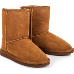 Buty zimowe damskie: Skórzane śniegowce damskie ALISSA