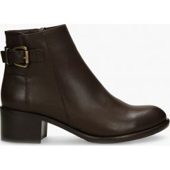 Botki brązowe Fiola. Brązowe botki damskie Badura. Za 319,99 zł.