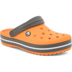 Chodaki damskie: Klapki CROCS - Crocband 11016 Blazing Orange/Slate Grey